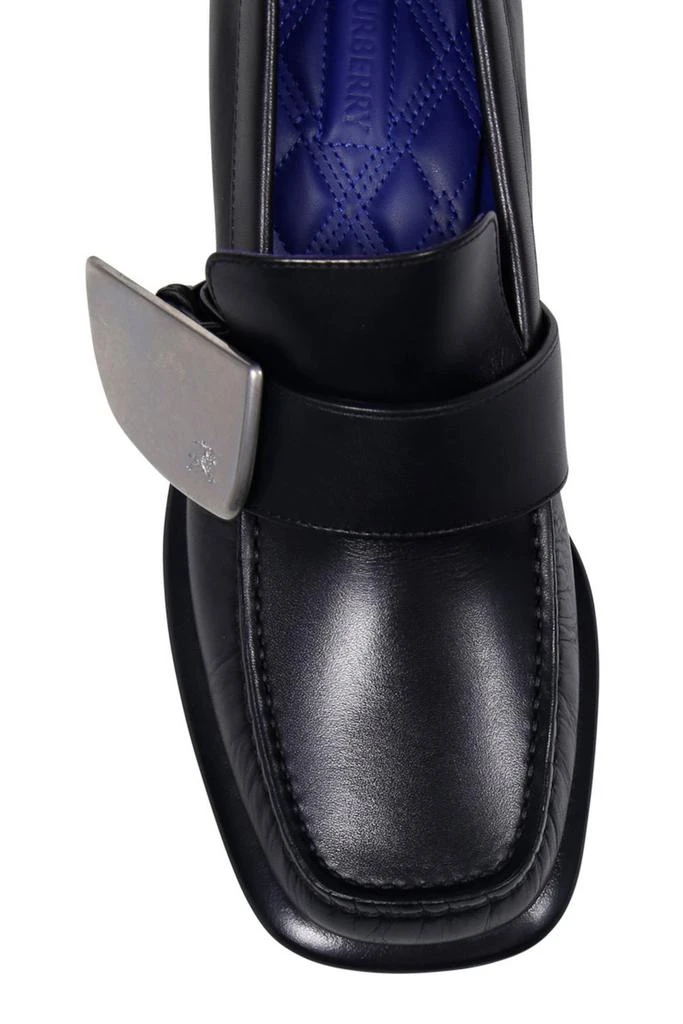 Burberry Burberry London Shield Square-Toe Loafers 4