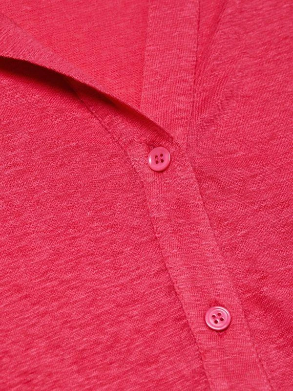 MAJESTIC FILATURES Linen Henley Shirt 5