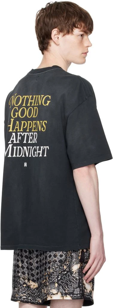 AMIRI Black 
AMIRI Nights
 Oversized T-shirt 3