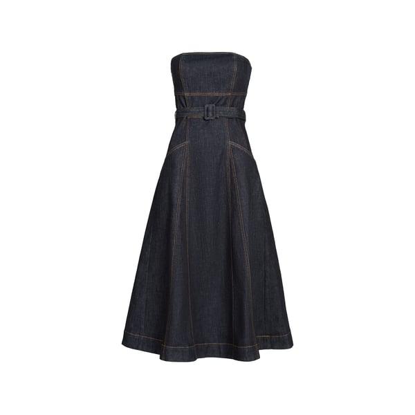 【Zimmermann】Crush denim bustier dress Zimmermann Crush denim bustier dress Zimmermann
