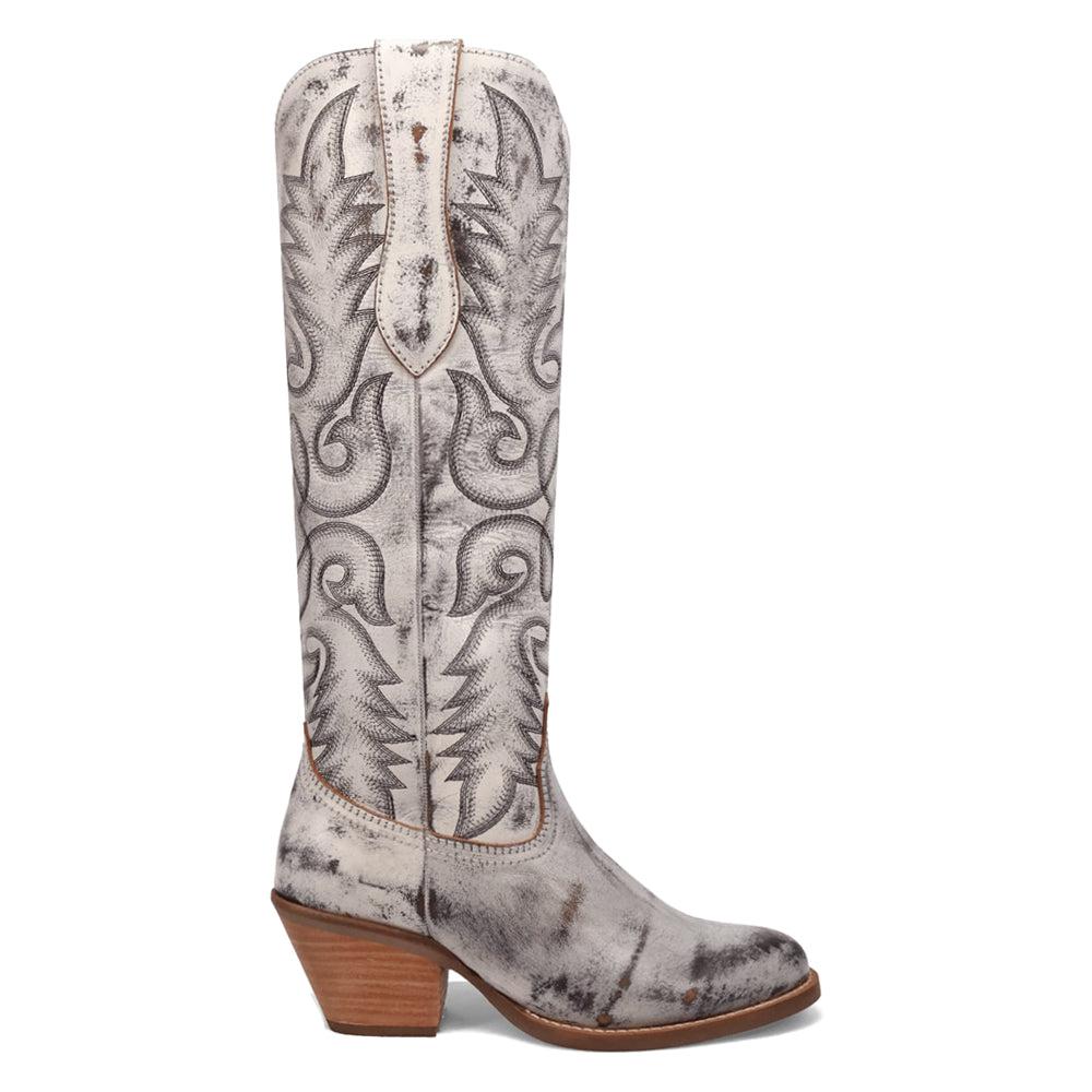 Dingo Faded Love Embroidered Round Toe Cowboy Boots