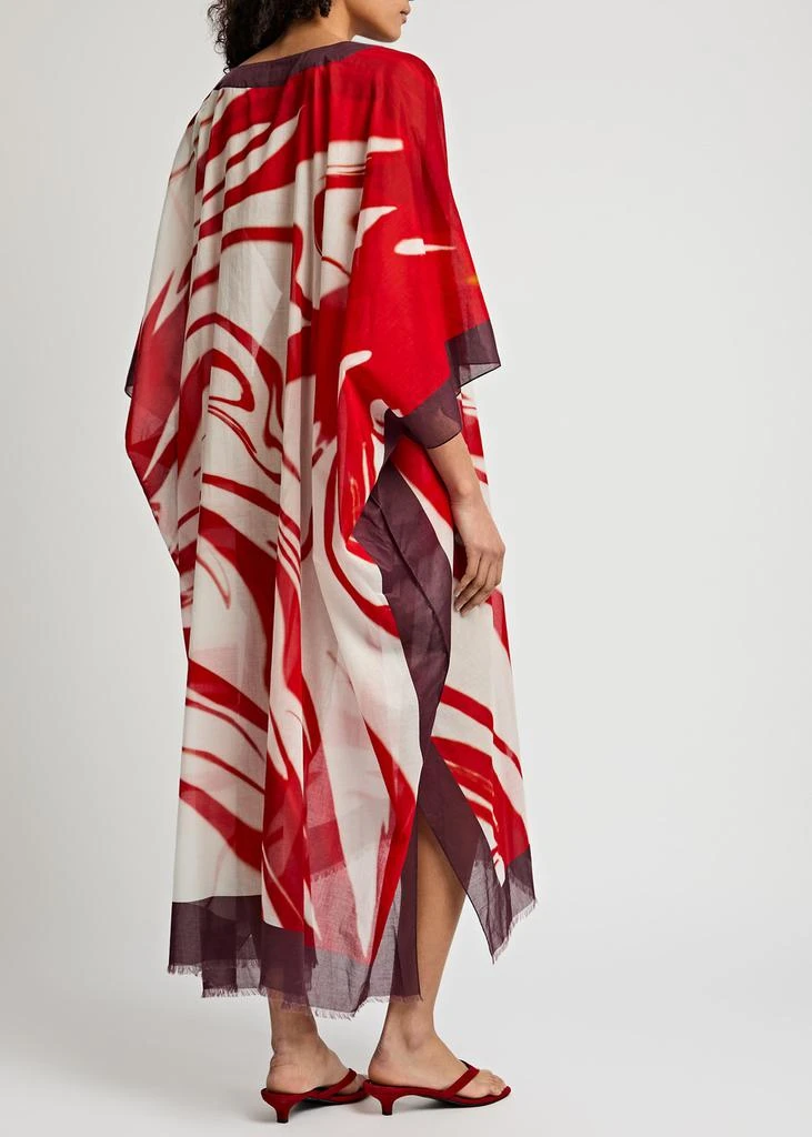 DRIES VAN NOTEN Cartland printed cotton kaftan dress 3