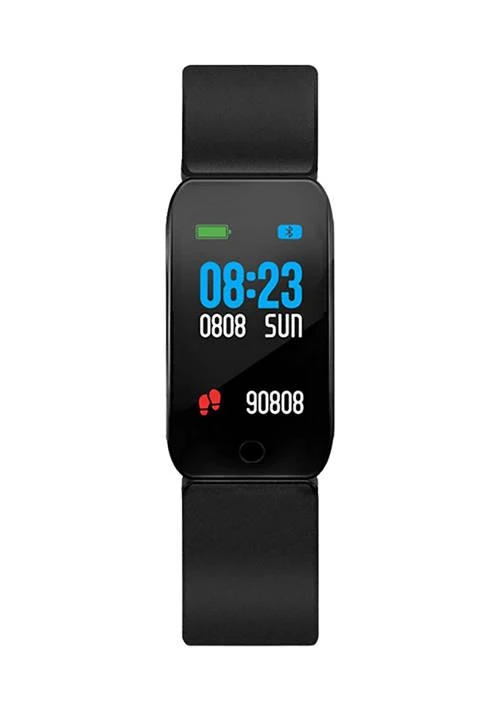 B FIT WATCH Active Touchscreen Fitness Tracker For Men And Women Black 1