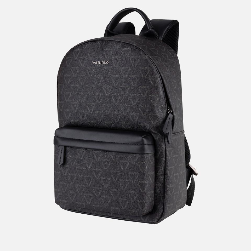 Valentino Valentino Delta Monogram Faux Leather Backpack
