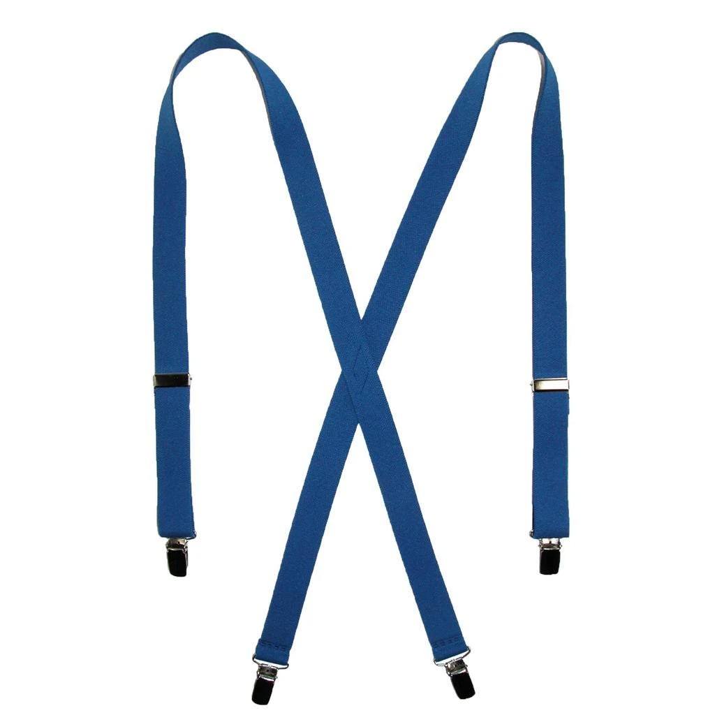 CTM Women's Elastic Clip-End 1 Inch Basic Suspenders 13