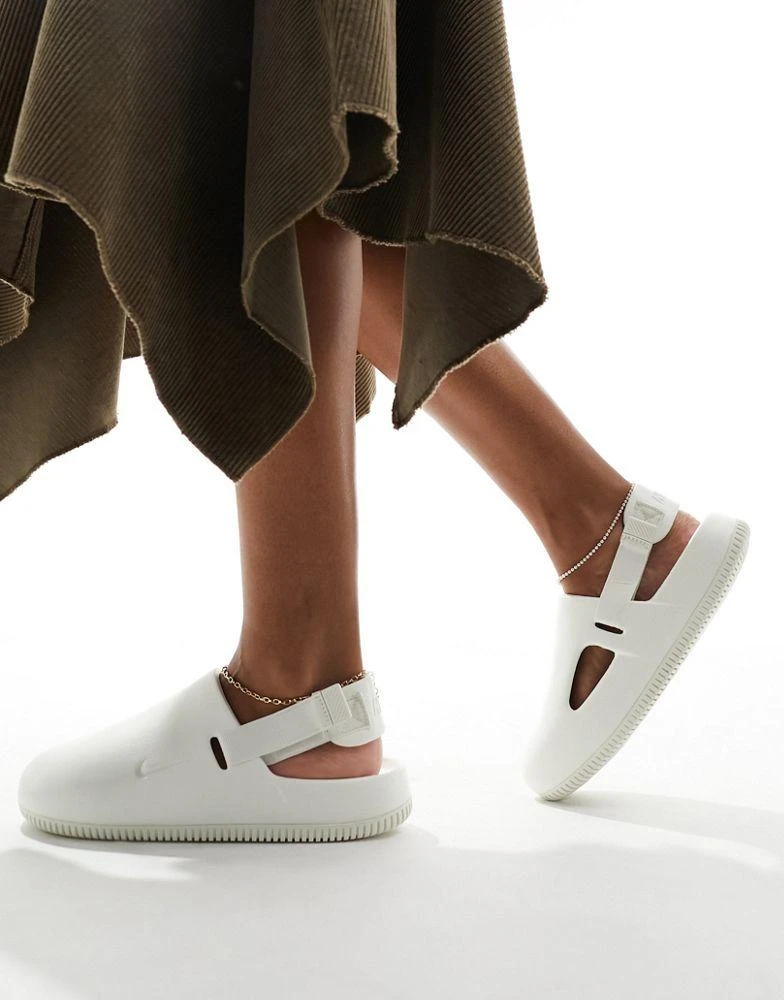 NIKE Nike Calm mules in sail white 3