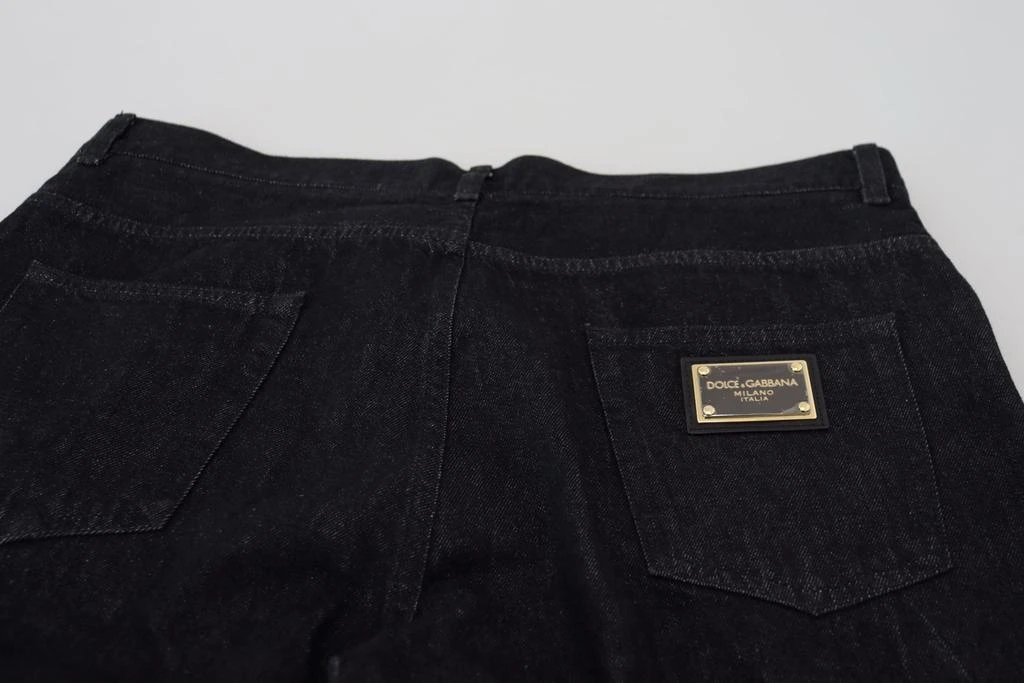 Dolce & Gabbana Dolce & Gabbana Black Washed Cotton  Casual Denim Jeans 5