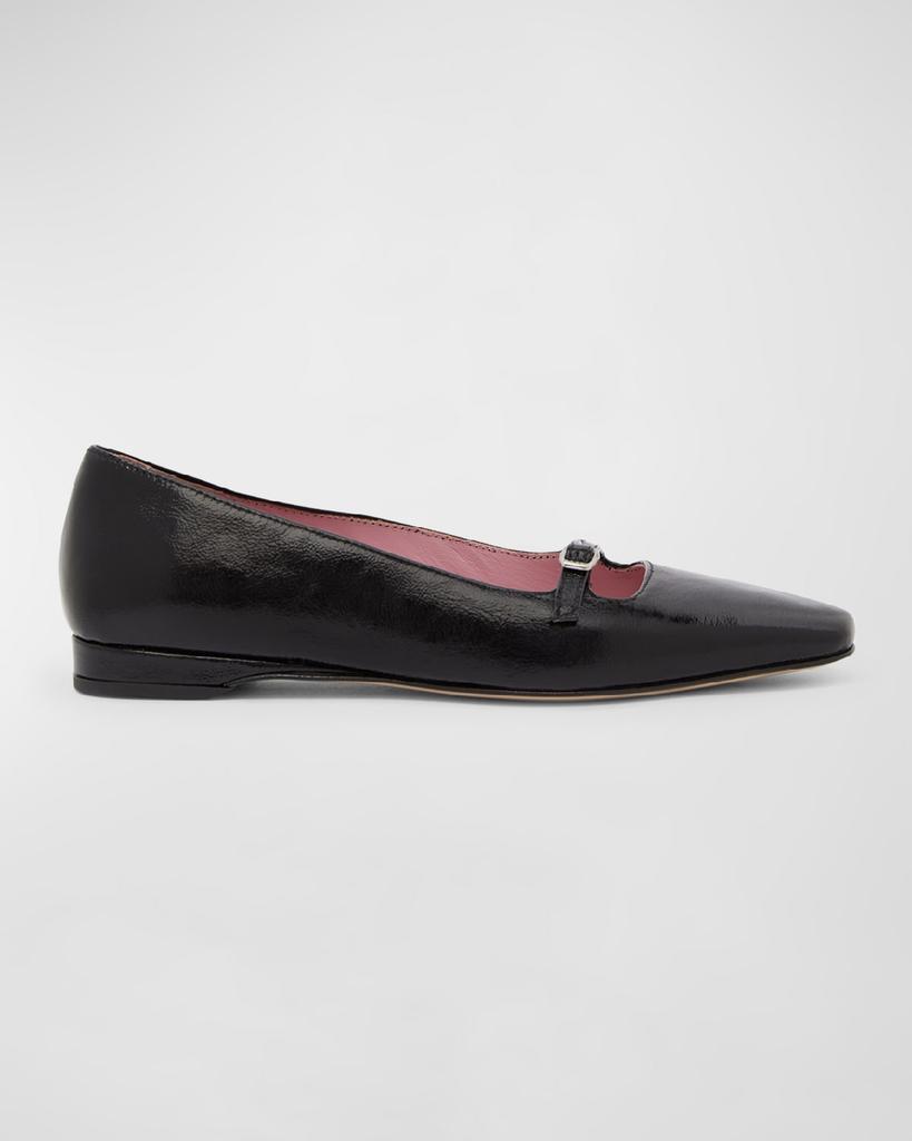 CAREL Emile Leather Mary Jane Balleriina Flats