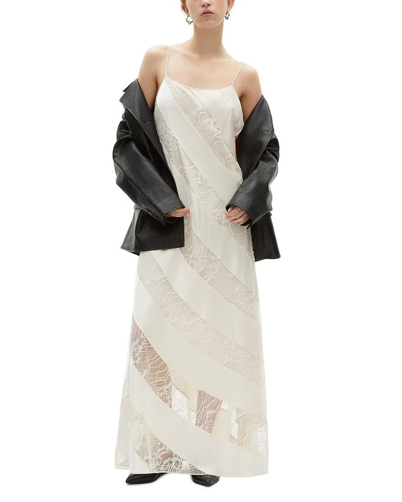 The Kooples Lace Trim Maxi Dress 3