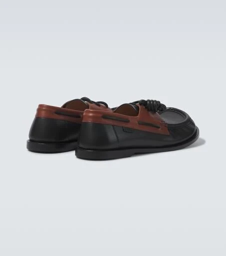 Loewe Campo leather boat shoes 5