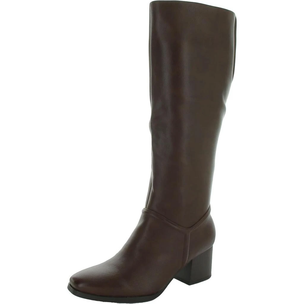 Baretraps Thalia Womens Faux Leather Almond Toe Knee-High Boots 4