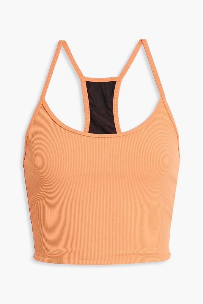 Koral Leah ribbed stretch sports bra