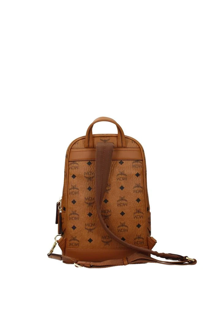 MCM Crossbody Bag Leather Brown 3