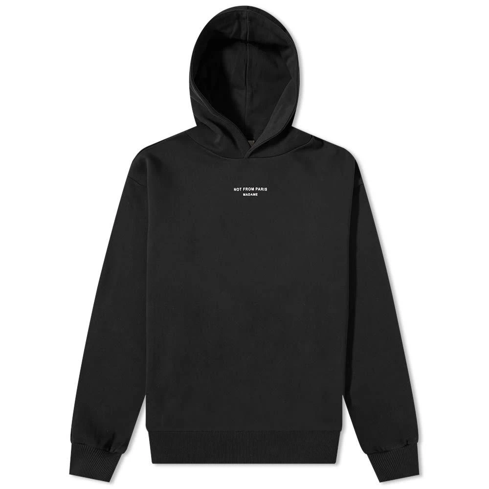 Drôle de Monsieur Drôle de Monsieur Not From Paris Madame Classic Hoodie 1
