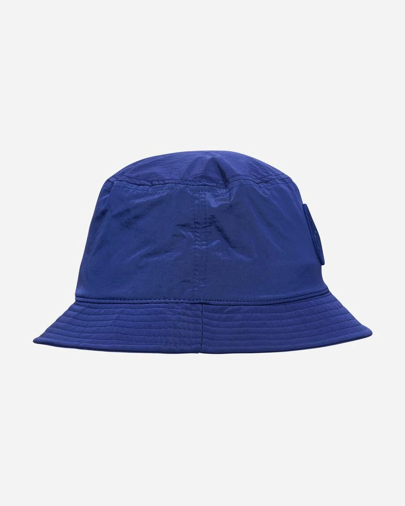 Stone Island Nylon Metal Bucket Hat Bright Blue 5