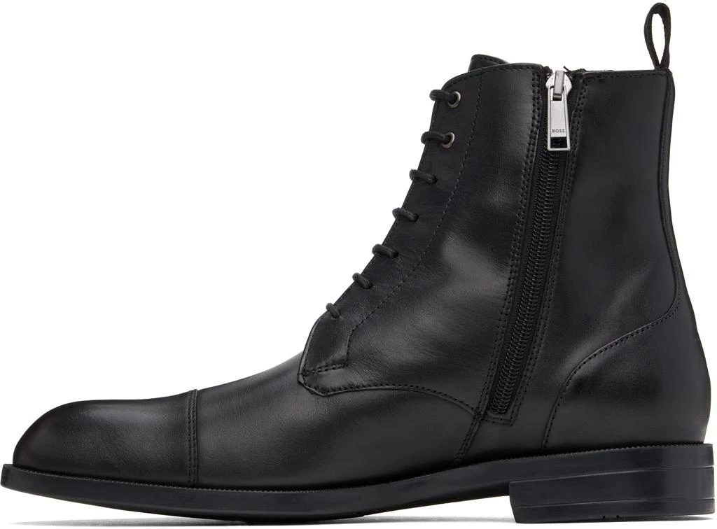 Hugo Boss Black Lace-Up Boots 3