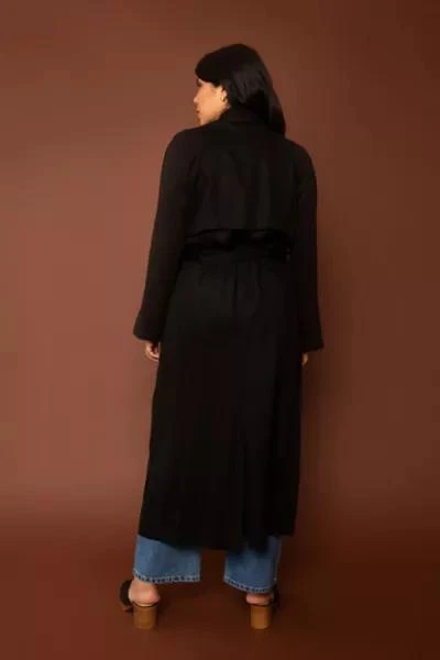 Whimsy and Row Whimsy + Row Gia Tencel Trench Coat 3