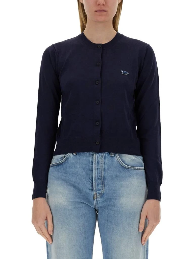 Maison Kitsune Wool Cardigan 1