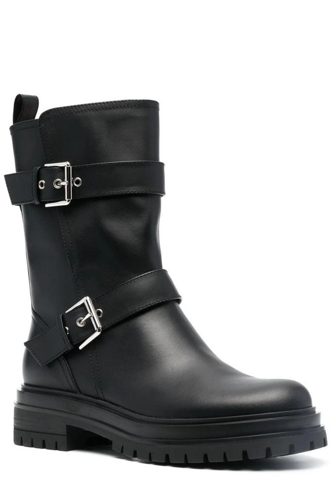 Gianvito Rossi Gianvito Rossi Montey Round-Toe Ankle Boots 2