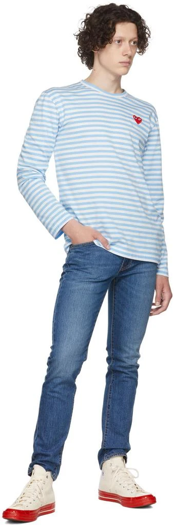 Comme des Garcons Off-White Converse Edition Chuck 70 High-Top Sneakers 5