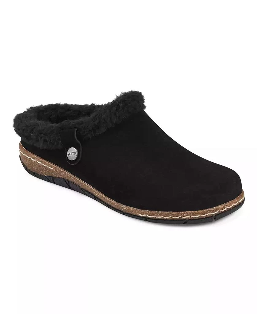 Earth Women's Elena Cold Weather Cozy Slip-On Clogs 1