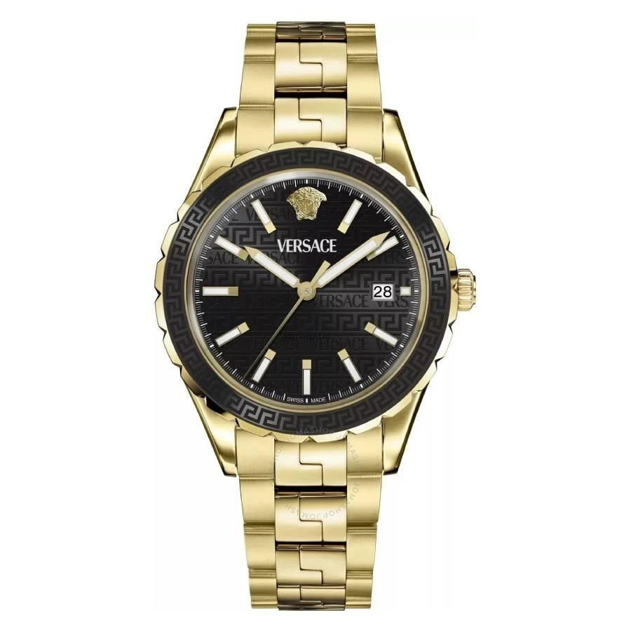 Versace Hellenyium Automatic Black Dial Men's Watch VEQCA0624 1