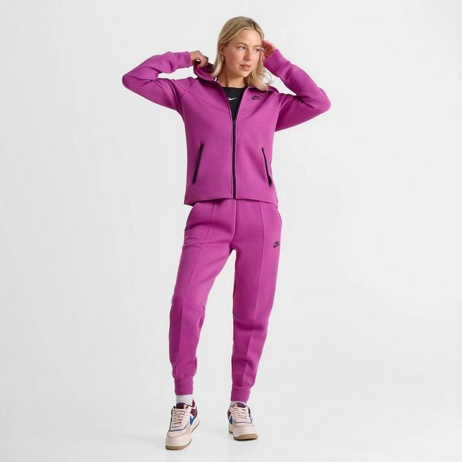 NIKE Women's Nike Sportswear Tech Fleece Windrunner Full-Zip Hoodie 2
