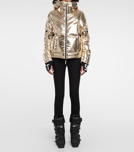 Jet Set Joanna metallic ski jacket