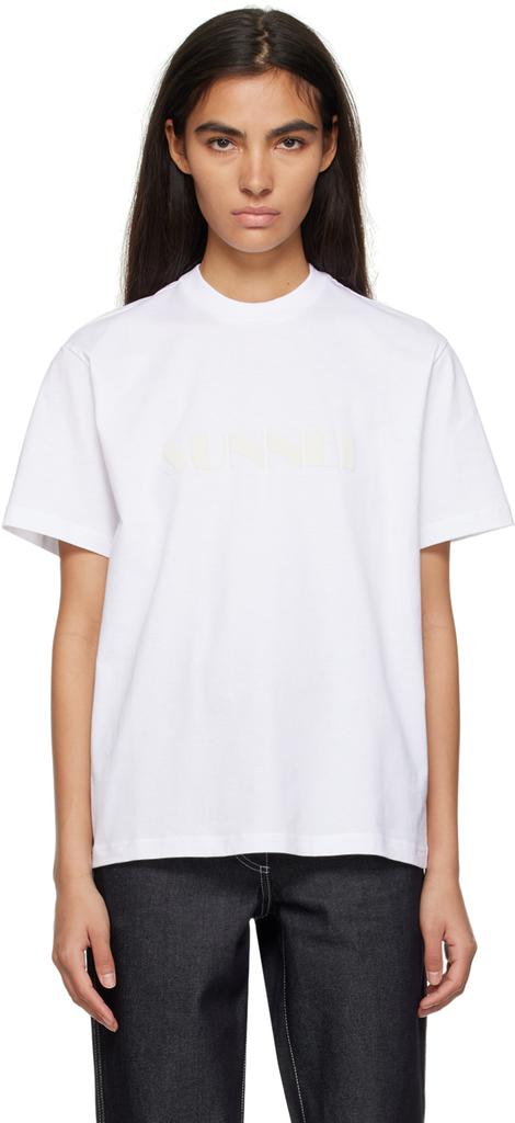 SUNNEI SSENSE Exclusive White T-Shirt