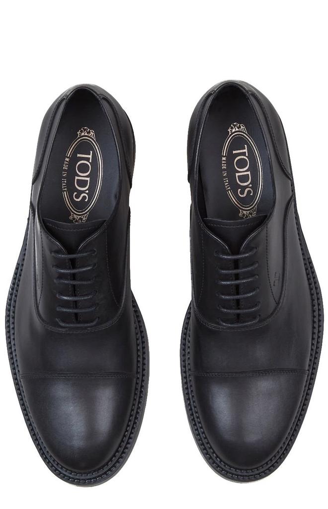 ローファー・オックスフォード TODS Women Laced up Shoes XXW00G00010RE0U824 Dark Blue Tod's Tod's Lace-Up Oxford Shoes - Business Casual Shoes