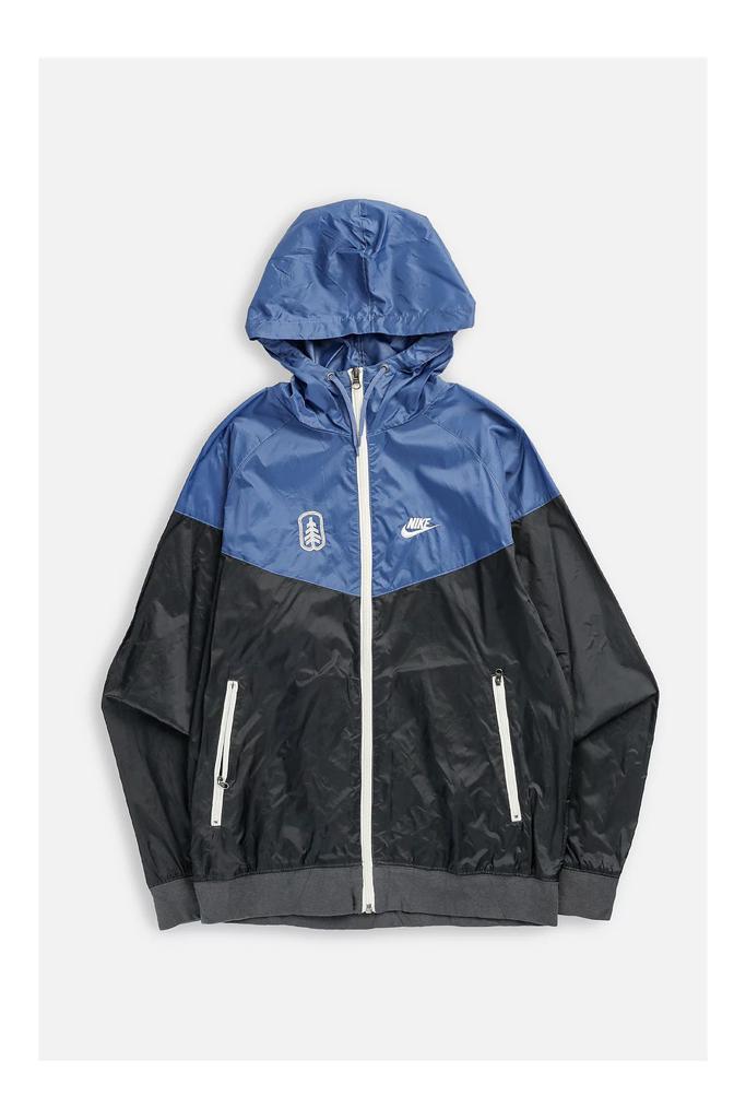 vintage nike windbreaker blue