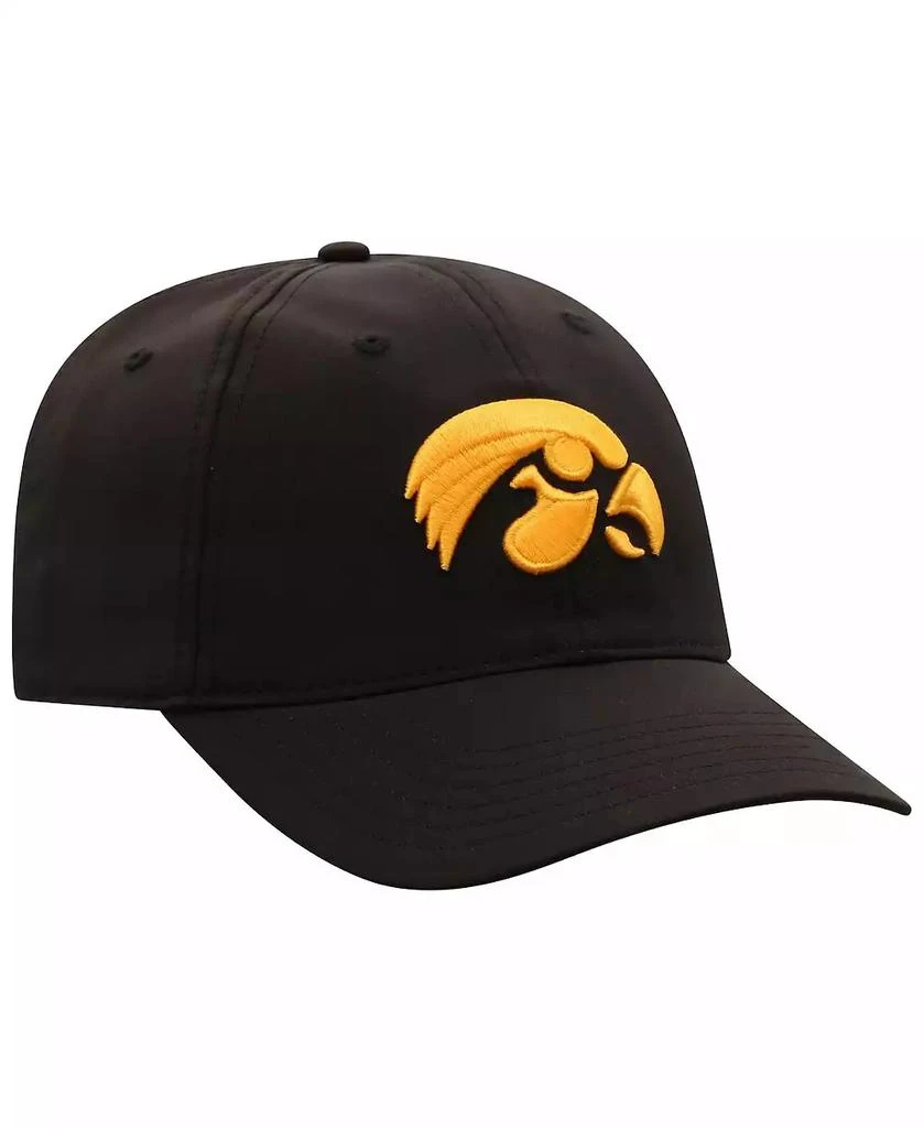 Top of the World Men's Black Iowa Hawkeyes Victory Trainer Adjustable Hat 2