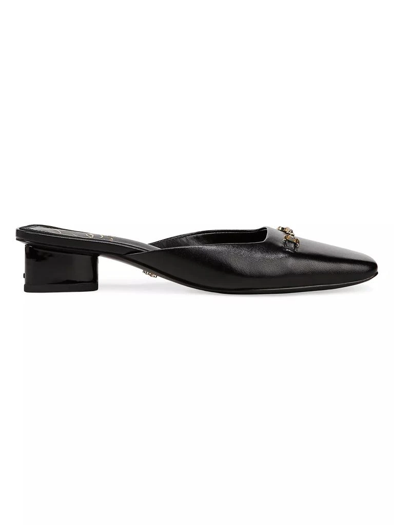 Sam Edelman Ollie Riding Bit-Detailed Leather Mules 1