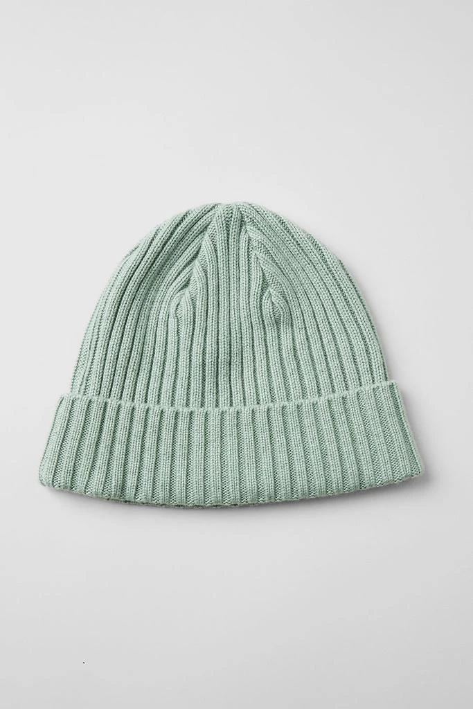 ALO Yoga Cashmere Beanie — Sage ALO Yoga | Accessories | Alo Yoga Cashmere Blend Rib Beanie  main image 3
