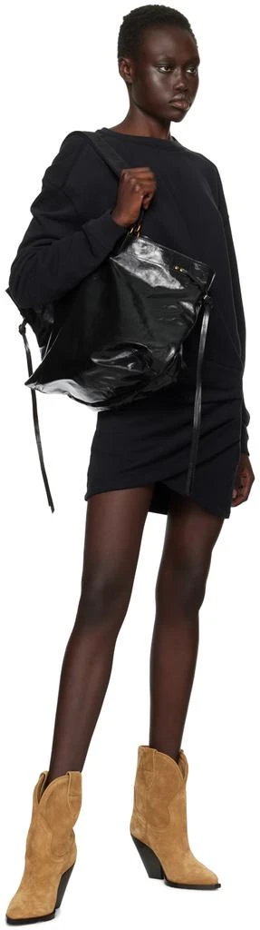 Isabel Marant Black Pipper Minidress 4