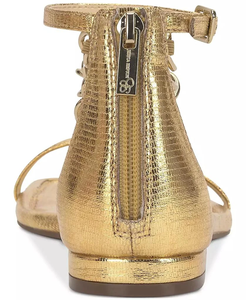 Jessica Simpson Women's Edgey Chain-Trim Flat Sandals 3