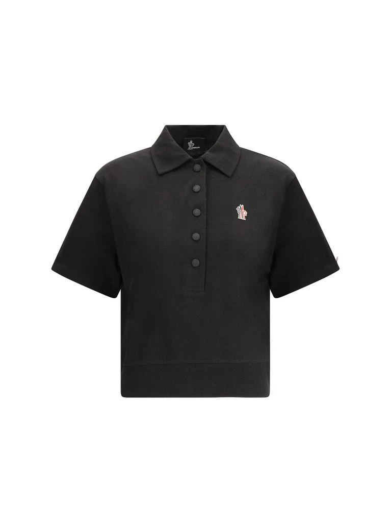 Moncler Moncler Grenoble Logo Patch Polo Shirt from Cettire