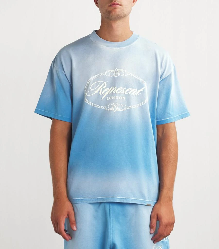 Represent x Harrods Cotton Logo T-Shirt 3