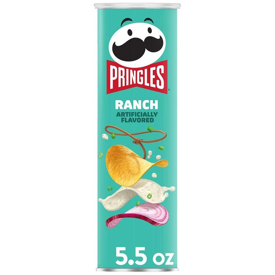 Pringles Potato Crisps Chips Ranch 1