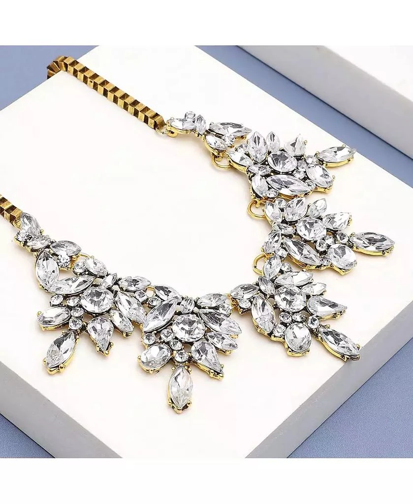 SOHI Chunky Crystal Statement Necklace 2