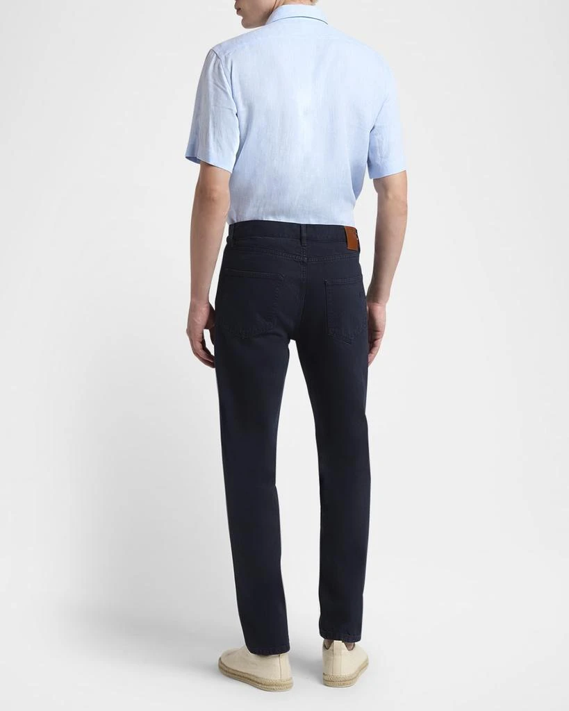 ZEGNA Men's 5-Pocket Denim Pants 3