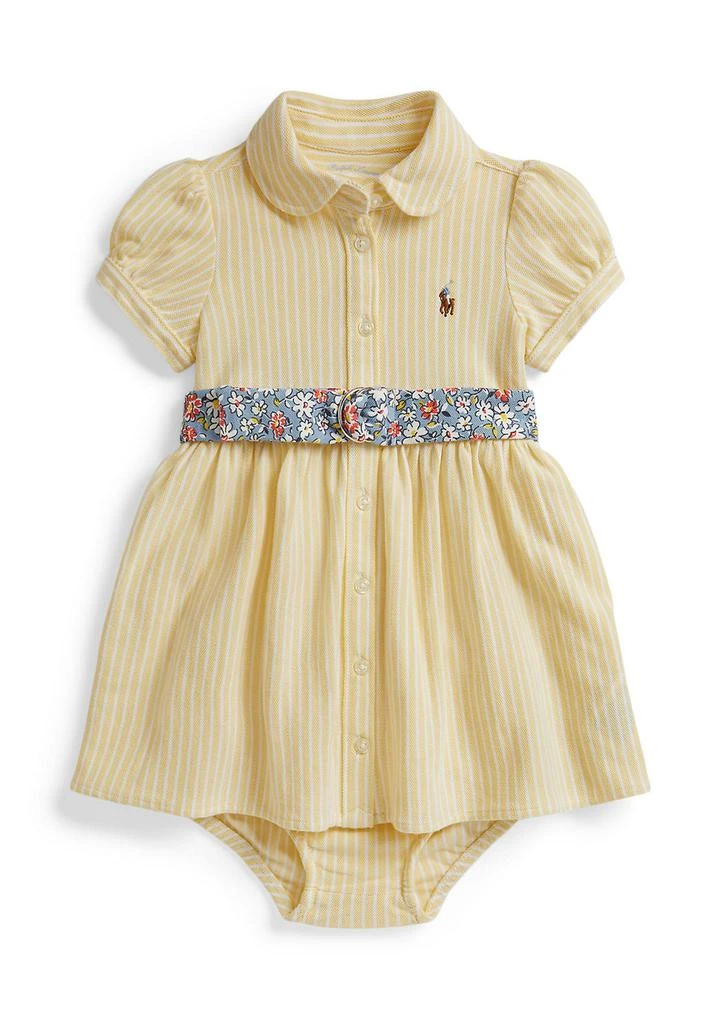 Ralph Lauren Belted Oxford Mesh Polo Dress 
Bloomer