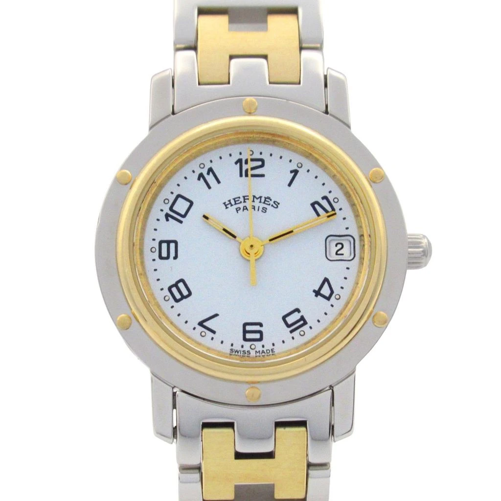 Hermes Stainless Steel Wristwatch (Pre-Owned) 1