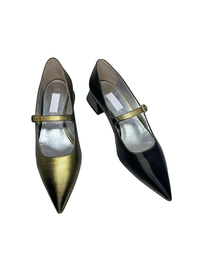 Suzanne Rae Women's Blixen Mary Jane Shoes - Narrow In Hologram 2