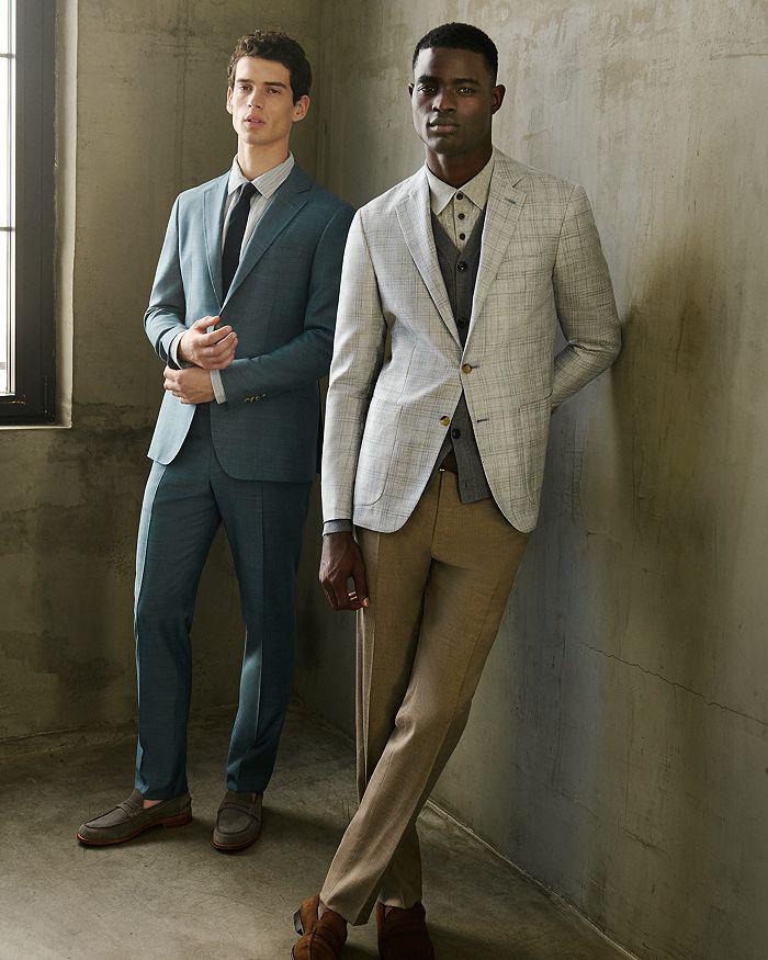 Canali Kei Wool, Silk & Linen Plaid Unstructured Regular Fit Sport Coat