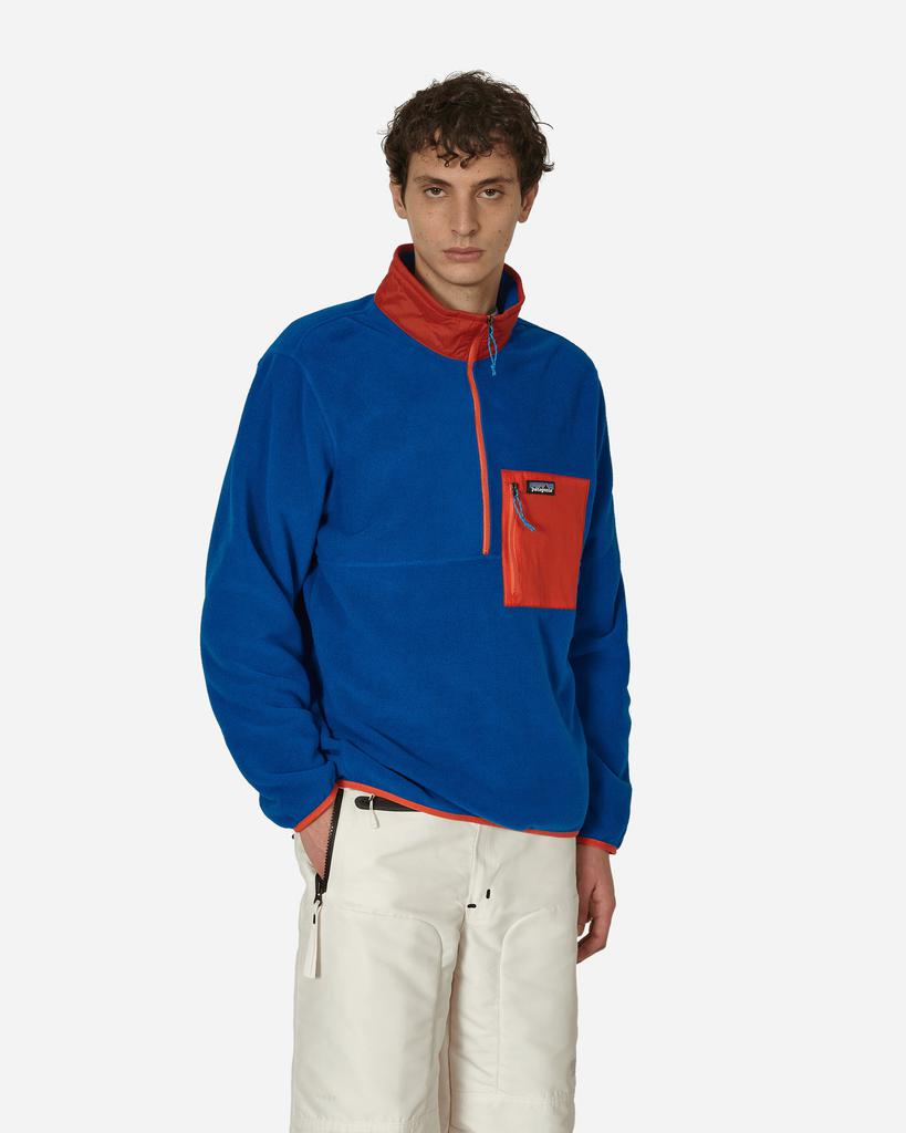 Patagonia Microdini Half Zip Sweatshirt Endless Blue