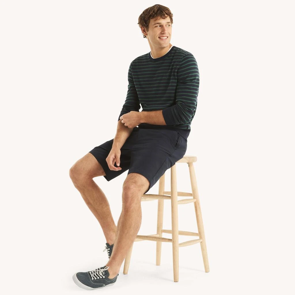 Nautica Mens Navtech Striped Crewneck Sweater 2