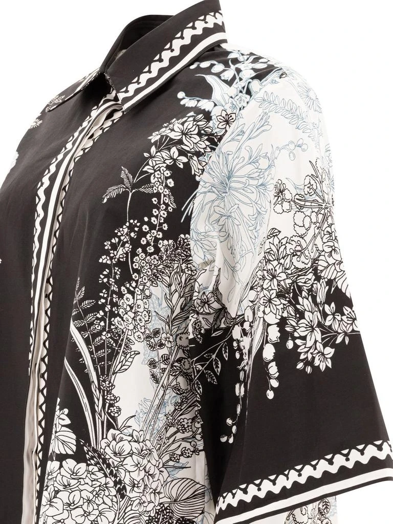 Elie Saab Elie Saab Graphic Printed Short Sleeved Shirt 4