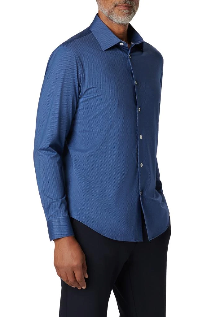 BUGATCHI James OoohCotton<sup>®</sup> Stripe Button-Up Shirt 4