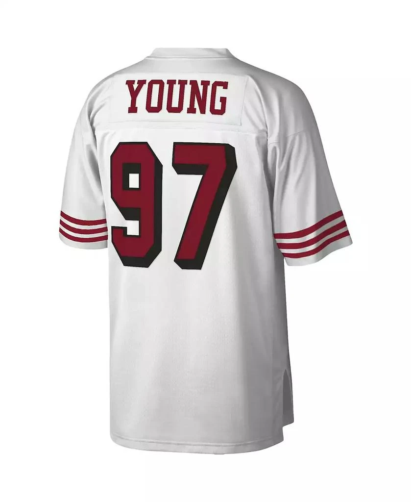 Mitchell and Ness Men's Bryant Young White San Francisco 49ers 1994 Legacy Replica Jersey 2